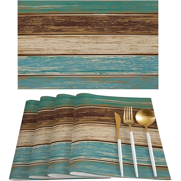 खाने की मेज के लिए चैती प्लेसमट,4